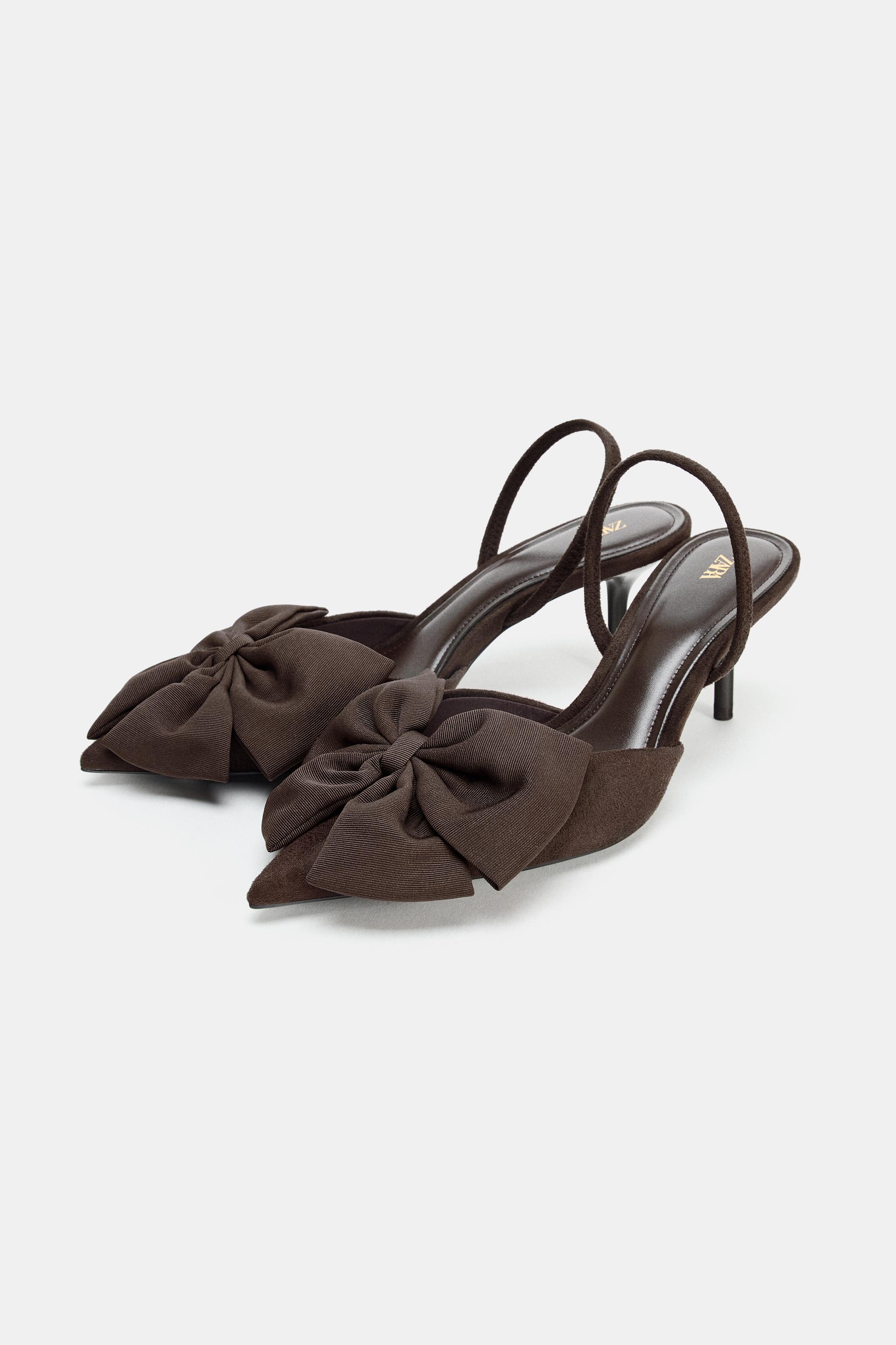 BOW DETAIL HEELS